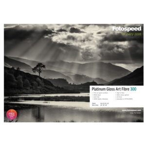 Fotospeed Platinum Gloss Art Fibre 300gsm