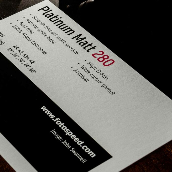 Fotospeed Platinum Matt 280gsm