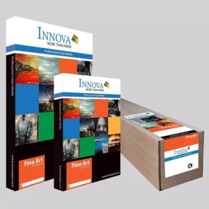 Innova Photo Soft Textured Natural White Double Sided 225gsm (IFA-07)